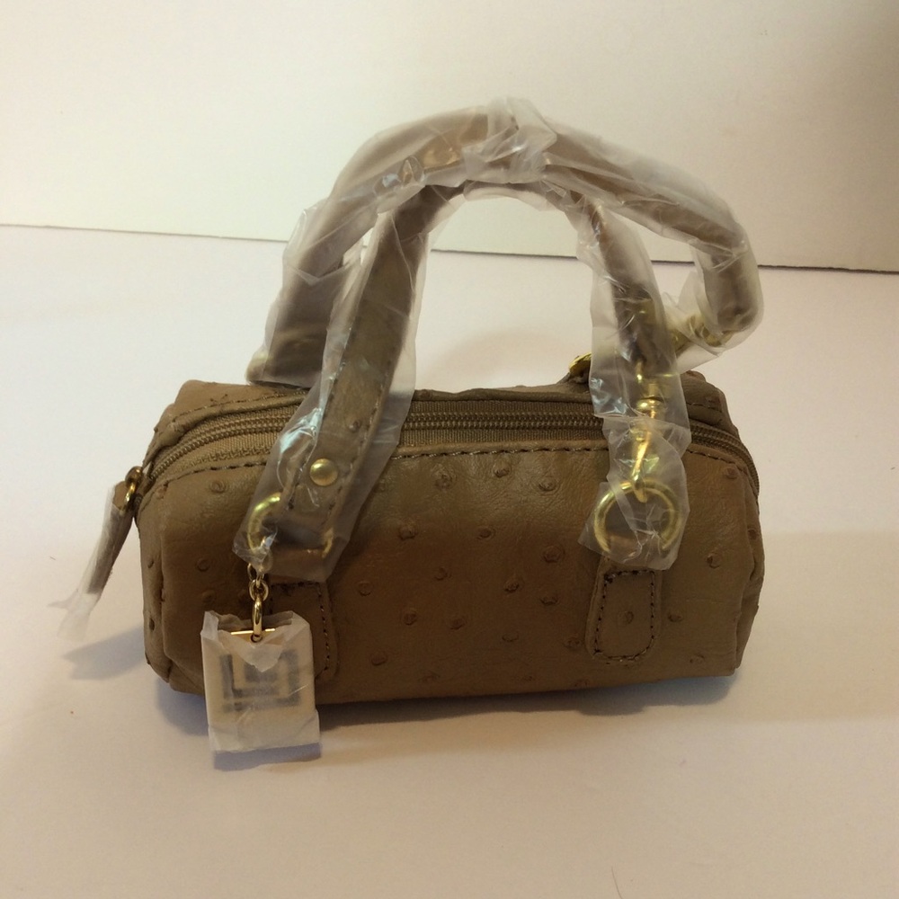 New Lori Greiner Mini Faux Leather Bag